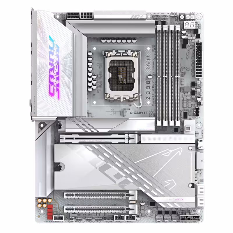 مادربرد گیگابایت مدل Z890 AORUS PRO ICE