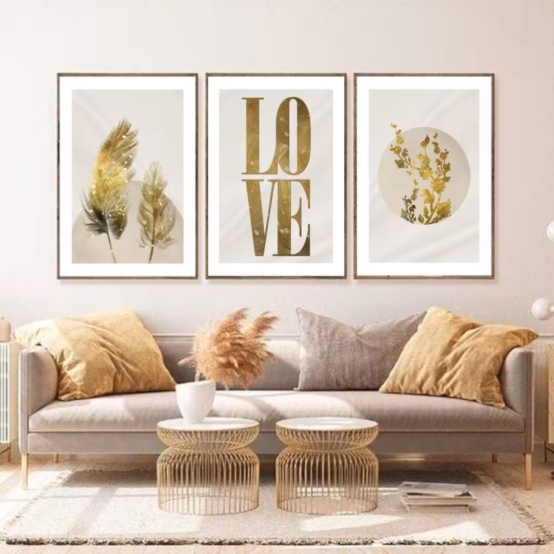 تابلو دکوراتیو طرح عشق 