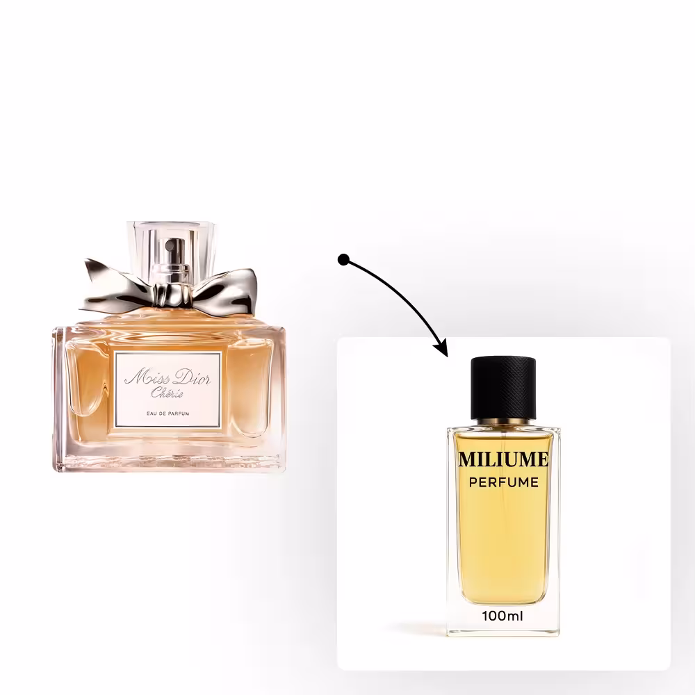 اسانس عطر Dior Miss Dior Cherie برند Argeville - کد 1212 - دیور میس دیور چری 100ML - میلیوم پرفیوم