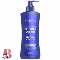 لوسیون بدن ژلی آدرا حاوی هیالورونیک اسید 400 میلی لیتر | ADRA HYALURONIC ACID GEL BODY LOTION 400ml