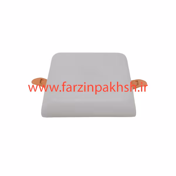 چراغ پنلی فول لایت فنر متحرک SMD توکار 18 وات مربع پارس شهاب مدل زنبق