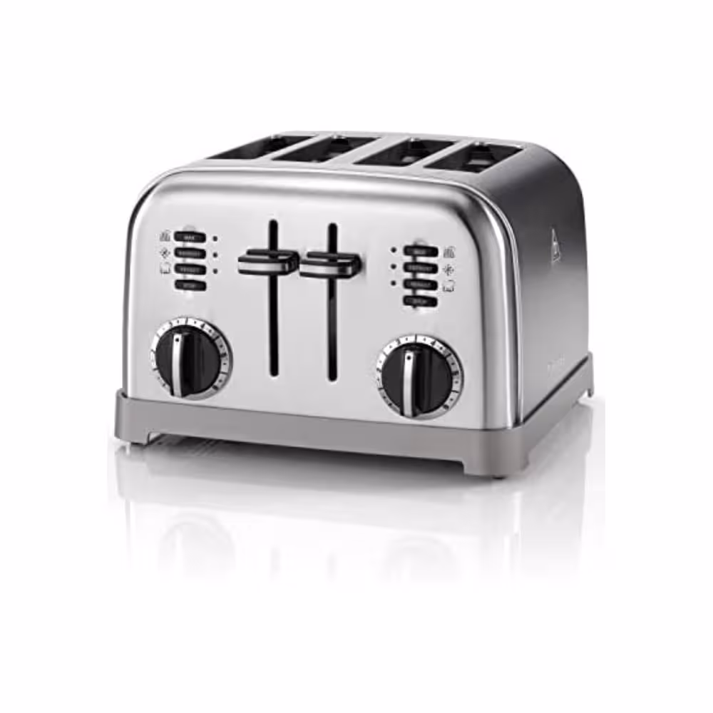 توستر 4 اسلایس کوئیزین آرت Cuisinart Toaster, 4 Slices-Silver– ارسال 10 الی 15 روز کاری