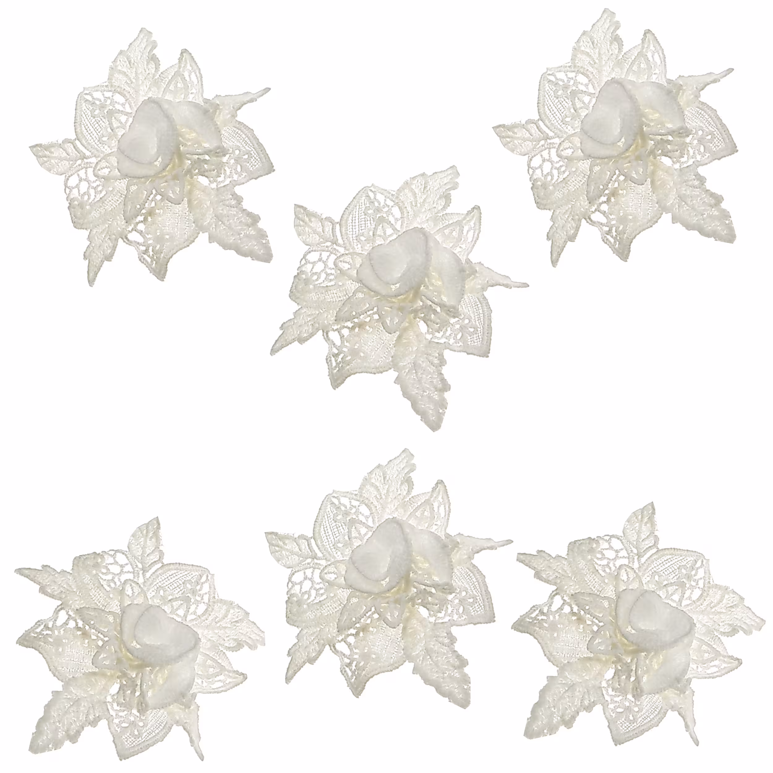 استیکر گل کنفی مدل Y6819 بسته 6 عددی