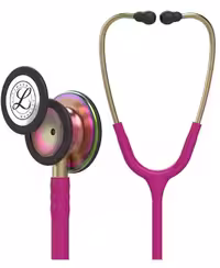 گوشی لیتمن کلاسیک 3 سرخابی رنگین کمانی مدل Littmann classic III Rainbow Raspberry 5806