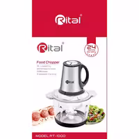 خردکن 3 لیتری کاسه پیرکس ریتال ایتالیا مدل RT-1000