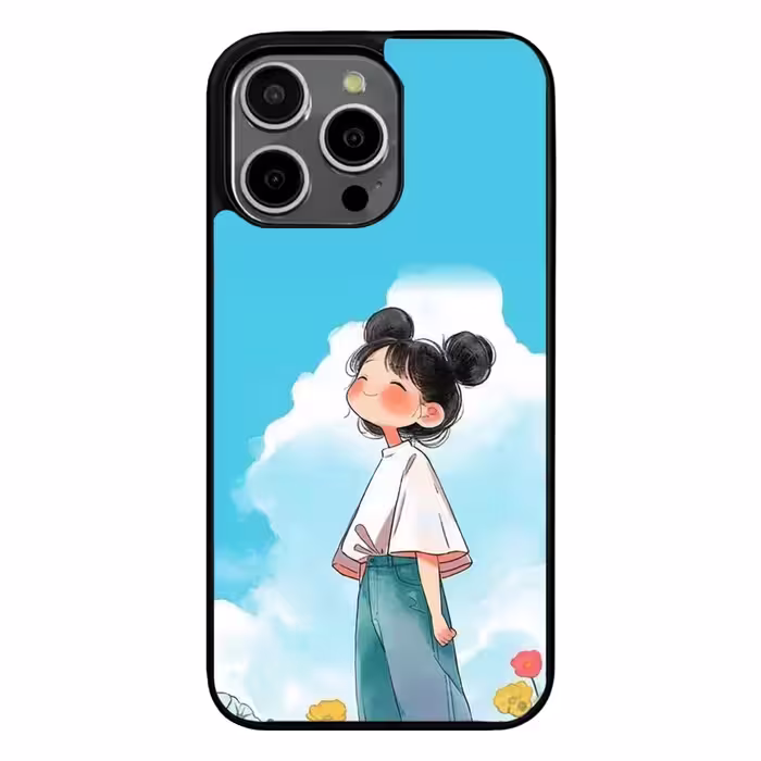 کاور مدل دخترک کد 11 مناسب برای گوشی موبایل اپل iPhone 15 Pro