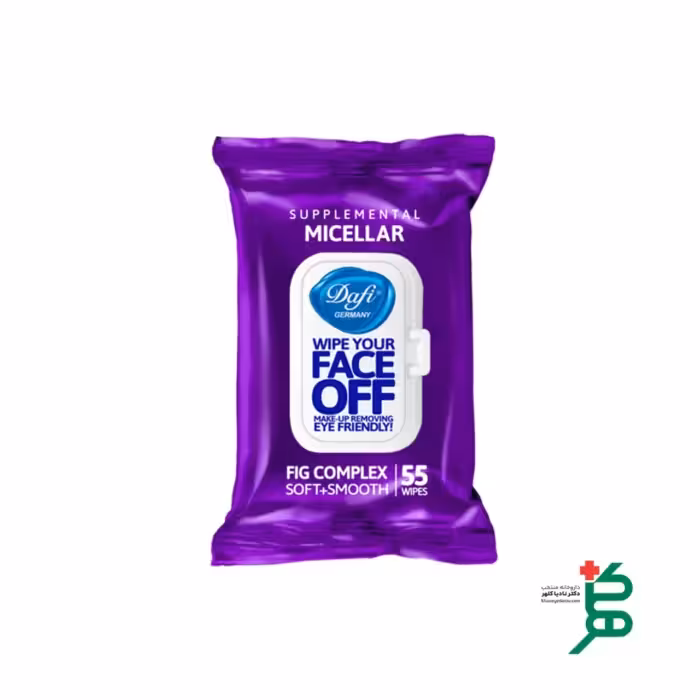 دستمال مرطوب پاک کننده آرایش دافی مدل میسلار