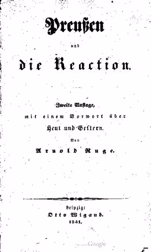 خرید و دانلود نسخه کامل کتاب Preußen und die Reaction [Reaktion]