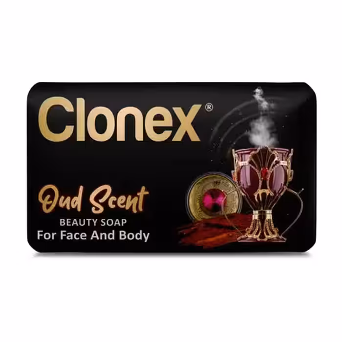 صابون کلونکس(ب 6عددی) Clonex OUD Scent با رایحه عود 125 گرم