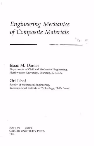 خرید و دانلود نسخه کامل کتاب Engineering Mechanics of Composite Materials