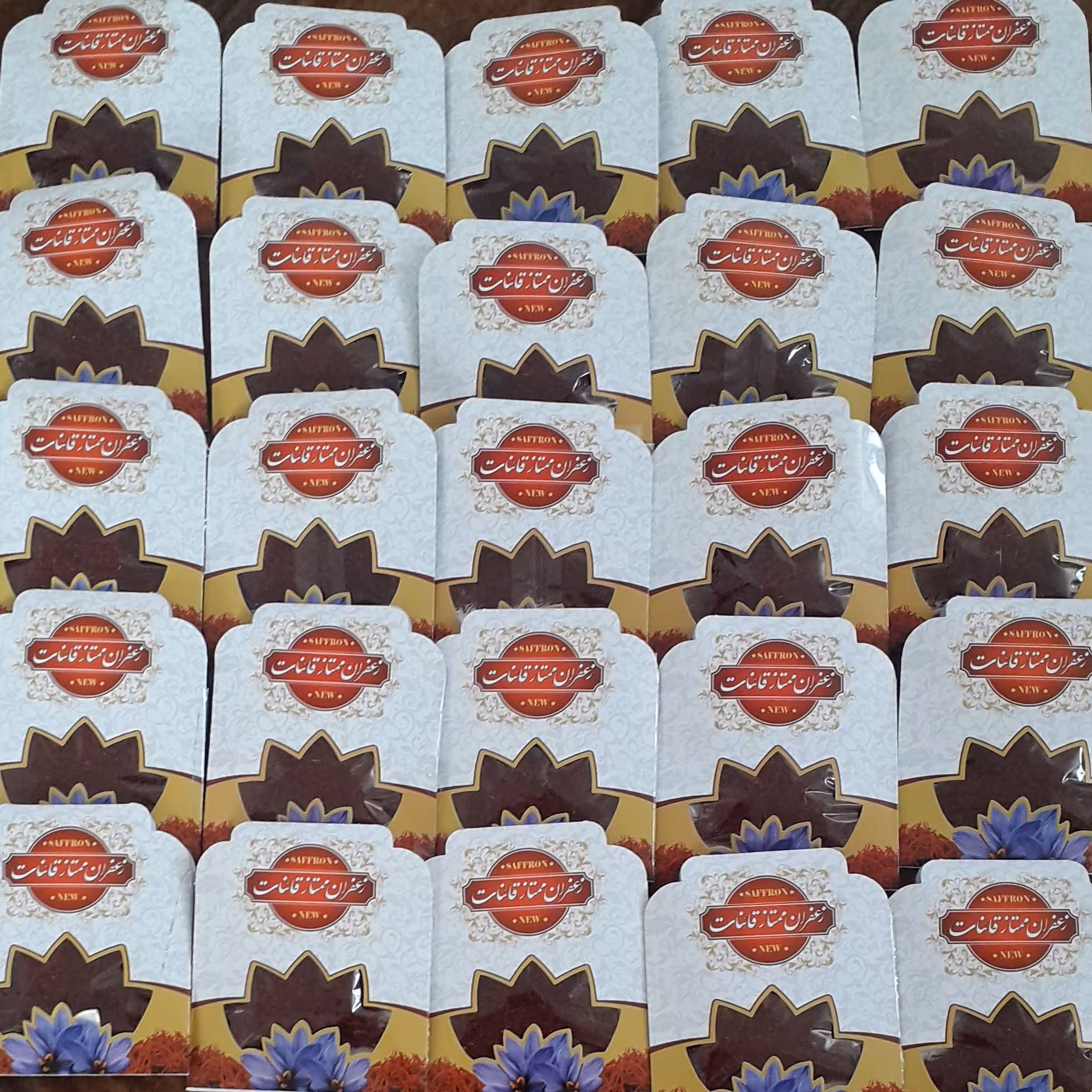10 عددبسته زعفران سرگل چهار گرمی