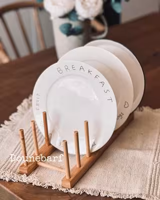 استند بشقاب بامبو(10121)