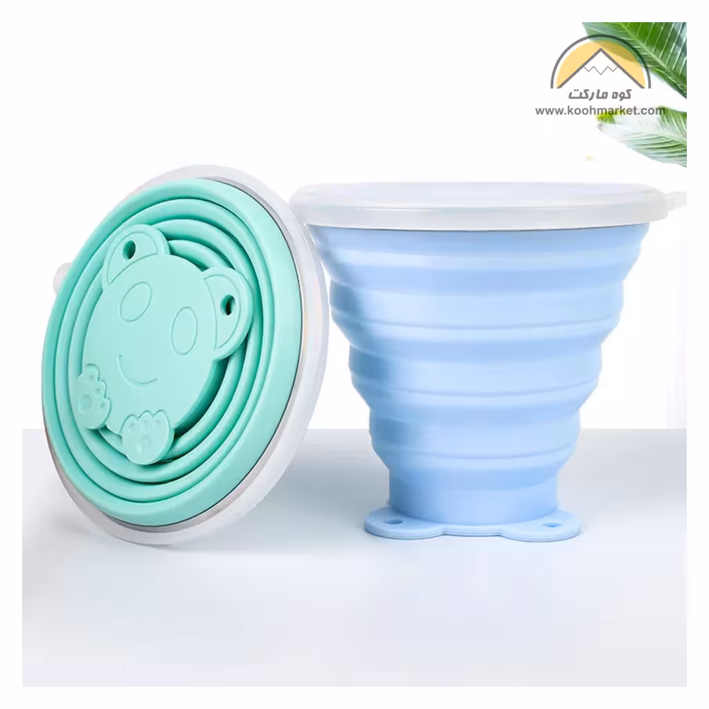 لیوان سیلیکونی تاشو مدل 270