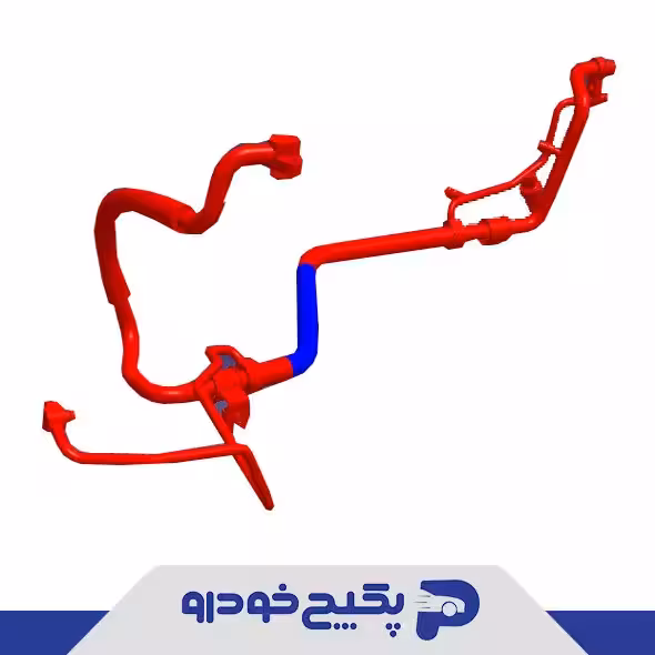 لوله اواپراتور به کمپرسور کولر ام وی ام 550 A21-8108010 شرکتی