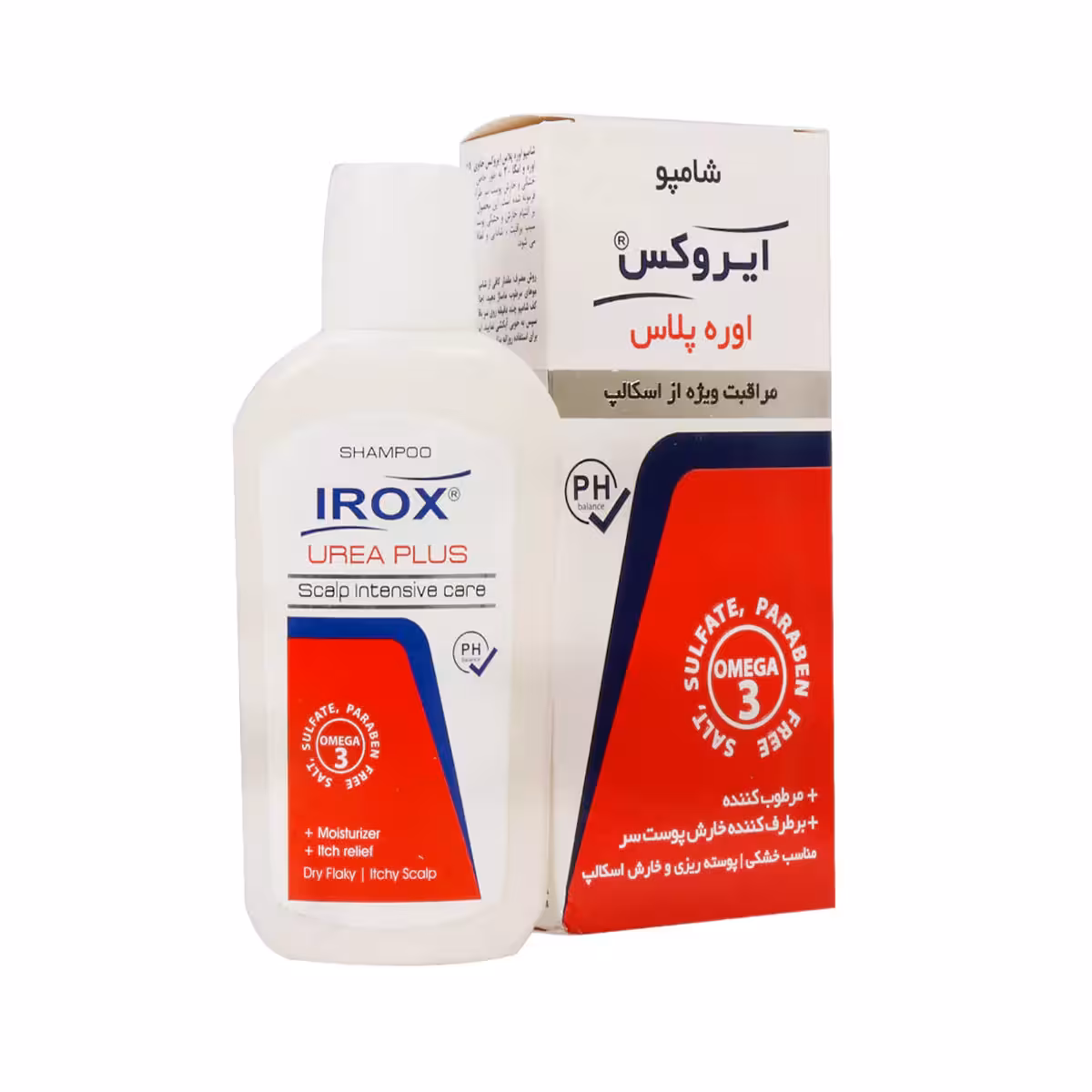 شامپو اوره پلاس حجم 200 گرم ایروکس