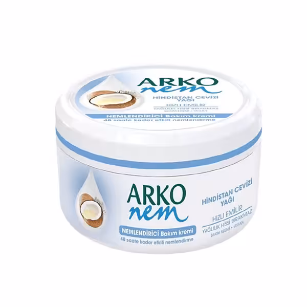 کرم مرطوب کننده آرکو نم مدل روغن نارگیل حجم 300 میلی لیتر