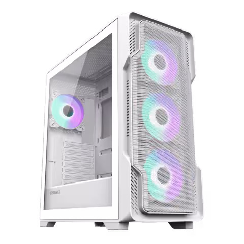 مشخصات، قیمت و خرید کیس گیم مکس مدل SIEGE WHITE