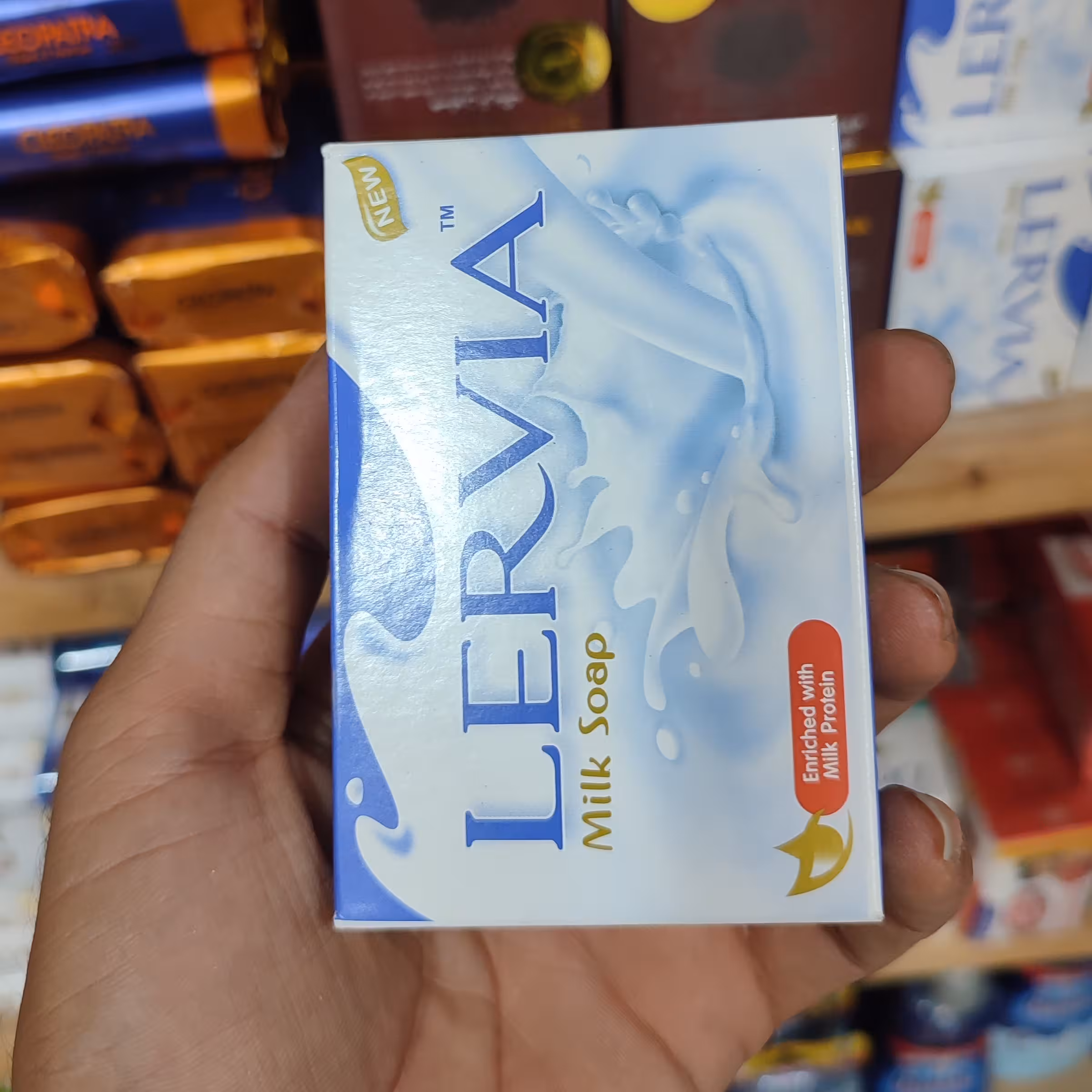 صابون شیر Lervia