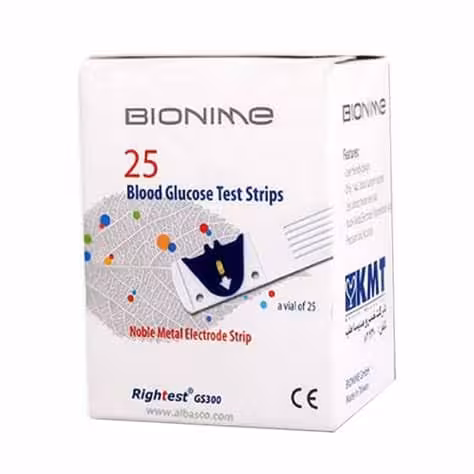 نوار تست قندخون بایونیم Bionium