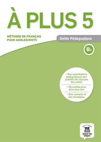 دانلود کتاب A plus 5 – Guide pedagogique