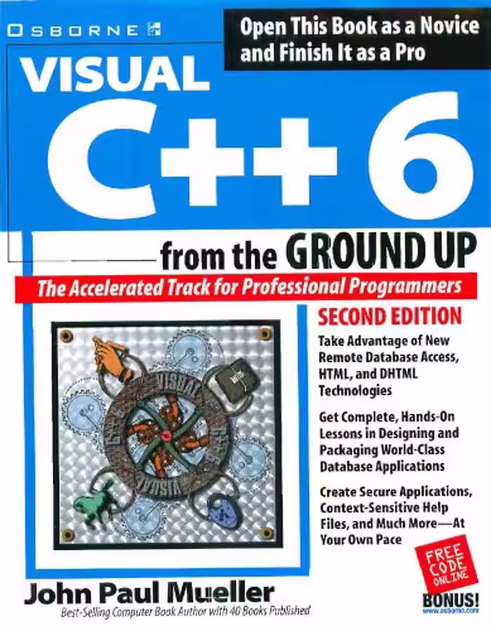 خرید و دانلود نسخه کامل کتاب Visual C   6 from the ground up