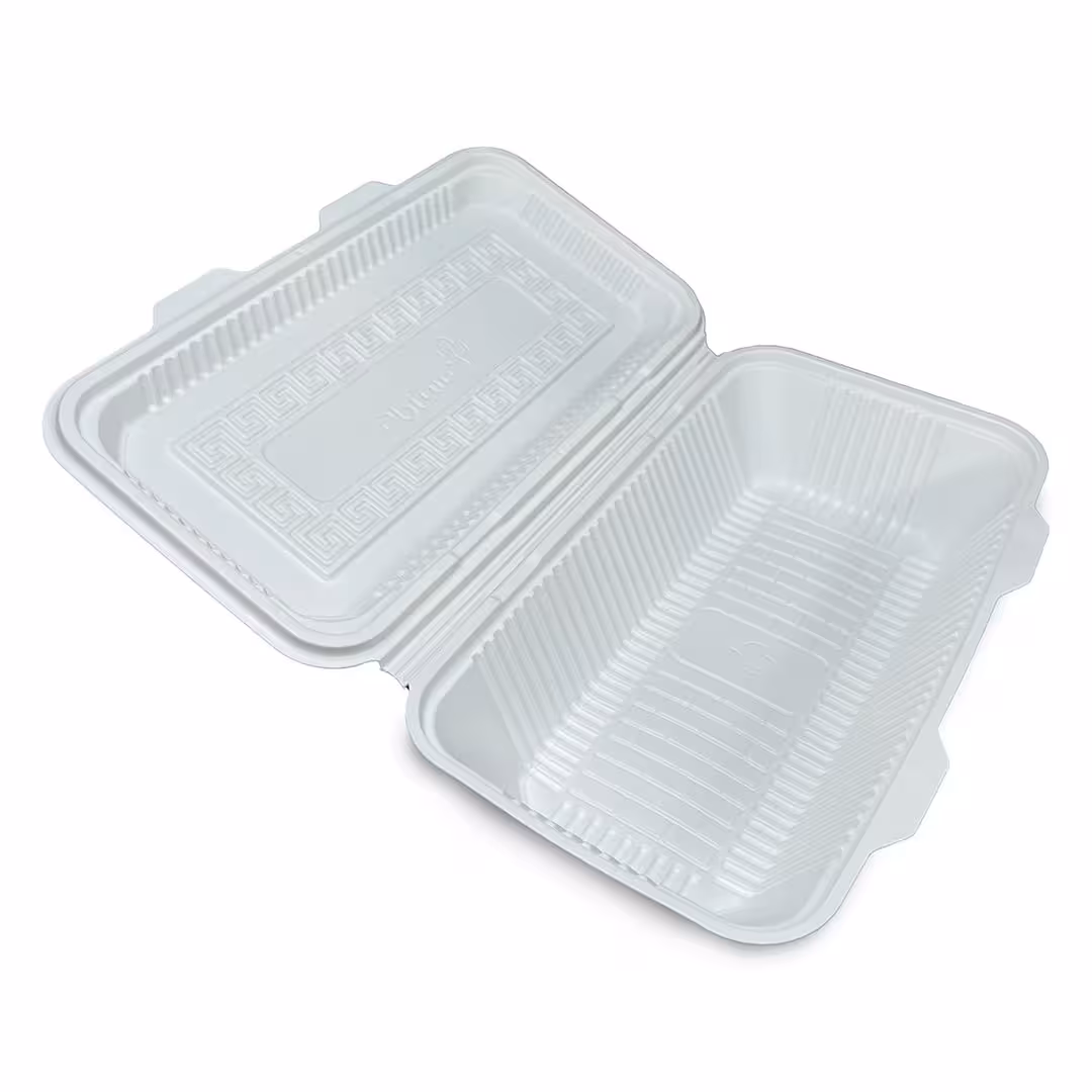 ظرف غذاخوری دوپرسی درب دار گل زیست کارتن 150 عددی