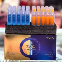 پک 60 عددی ویال خاویار و طلا، برند TVLV