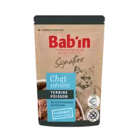 پوچ گربه بالغ ماهی برند Babin بابین 80 گرمی