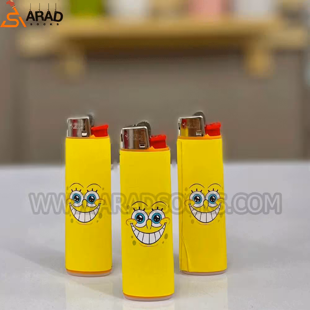 فندک گازی بیک طرح باب اسفنجی