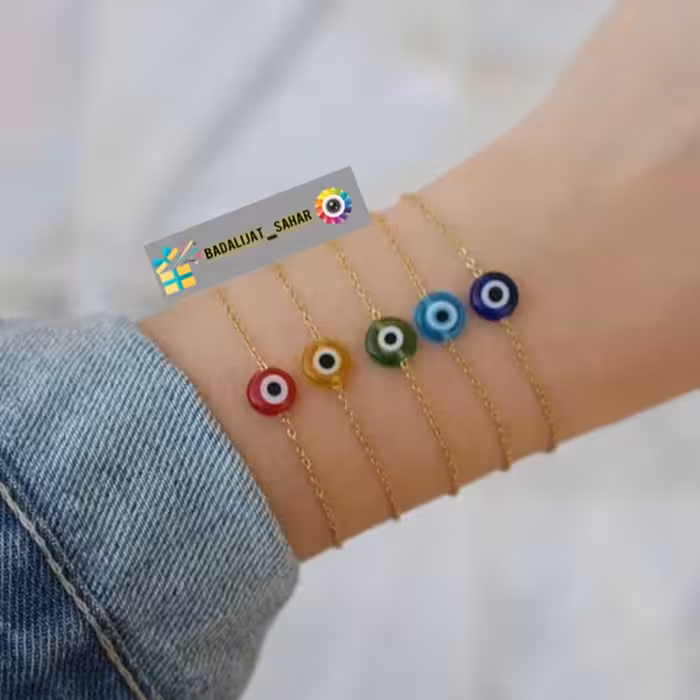 دستبند چشم نظر رنگ ثابت