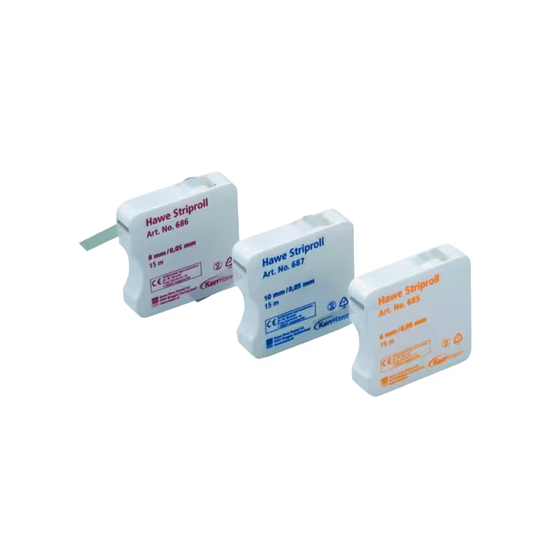 نوار ماتریس سلولوئیدی شفاف KERR – Hawe Transparent Striproll