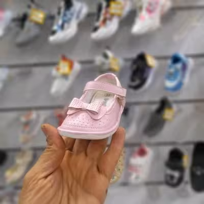 کفش دخترانه نقلی مجلسی پاپیون دار