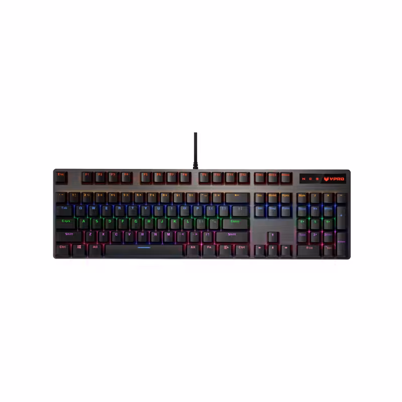 کیبورد مخصوص بازی مکانیکی رپو مدل V500PRO مکانیکال سوییچ آبی