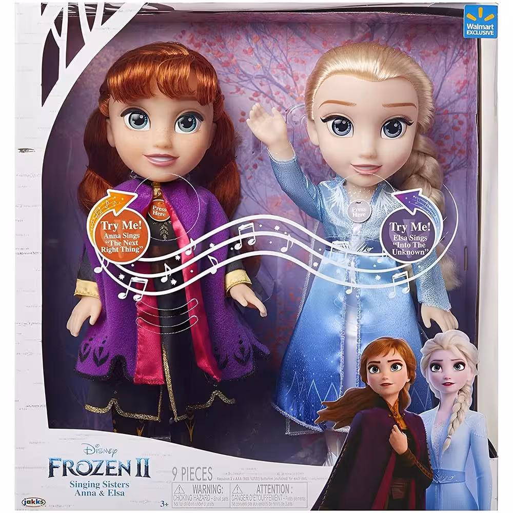 ست عروسک‌های موزیکال آنا و السا دیزنی فروزن 2 کد Disney‎ 202861