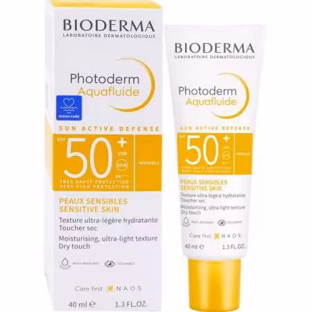 فلوئید ضد آفتاب فتودرم بایودرما مدل  Aquafluide SPF 50 حجم 40 میلی لیتر