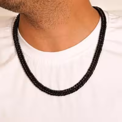 زنجیر مردانه کارتیر 10 میل با استیل 304 درجه یک .کد z37.