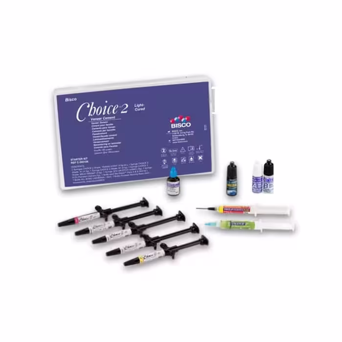 کیت سمان دندانپزشکی چویس تو بیسکو مدل Bisco Choice 2 Starter Kit