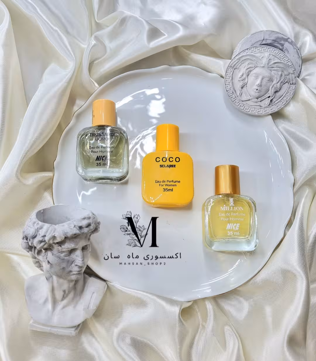 عطر جیبی زنانه کوکو، عطر تروساردی اومو و عطر میلیون