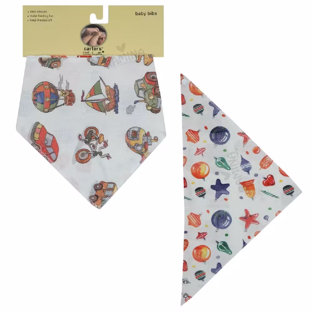 پیشبند دستمال گردنی دورو پسرانه کارترز Carters