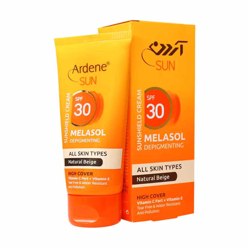 ضدآفتاب انواع پوست نچرال بژ spf30 آردن