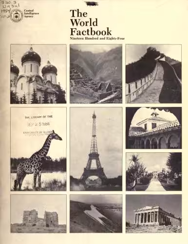 خرید و دانلود نسخه کامل کتاب The CIA World Factbook 1984