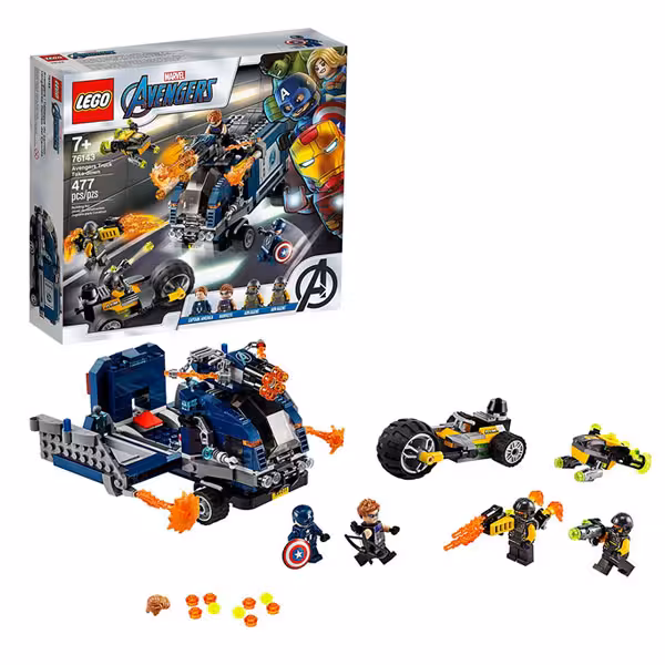 لگو Marvel مدل Avengers Truck Take-down 76143