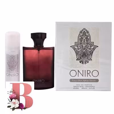 ادوپرفیوم مردانه فراگرنس ورد مدل اونیرو حجم 100 میلی لیتر همراه با اسپری | Fragrance World Oniro 100 ml with Spray