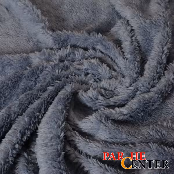 پارچه تدی دورو طوسی سیر