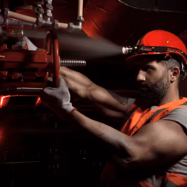 چراغ پیشانی 50 متر 160 لومن کد 4282