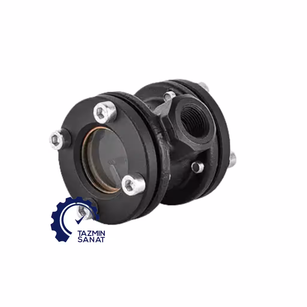 سایت گلاس فولادی دنده ای آبنوس سایز DN40