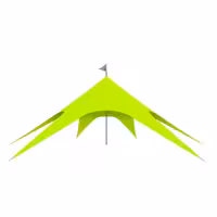 استارتنت دیلور (سایبان ستاره ای) قطر 8 سایز کوچک دیلور