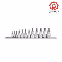 ست آلن بکسی ستاره ای کوتاه 12 پارچه ترکیبی تاپ تول مدل GAAG1201