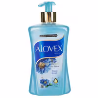 مایع دستشویی 500 گرمی صدفی آبی آلوکس (ALOVEX)