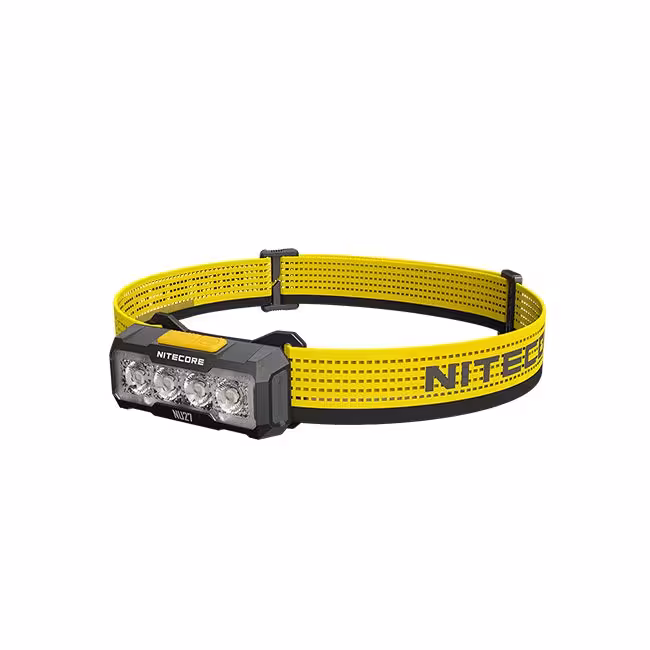 چراغ پیشانی نایتکر سه رنگ Nitecore NU27 Yellow